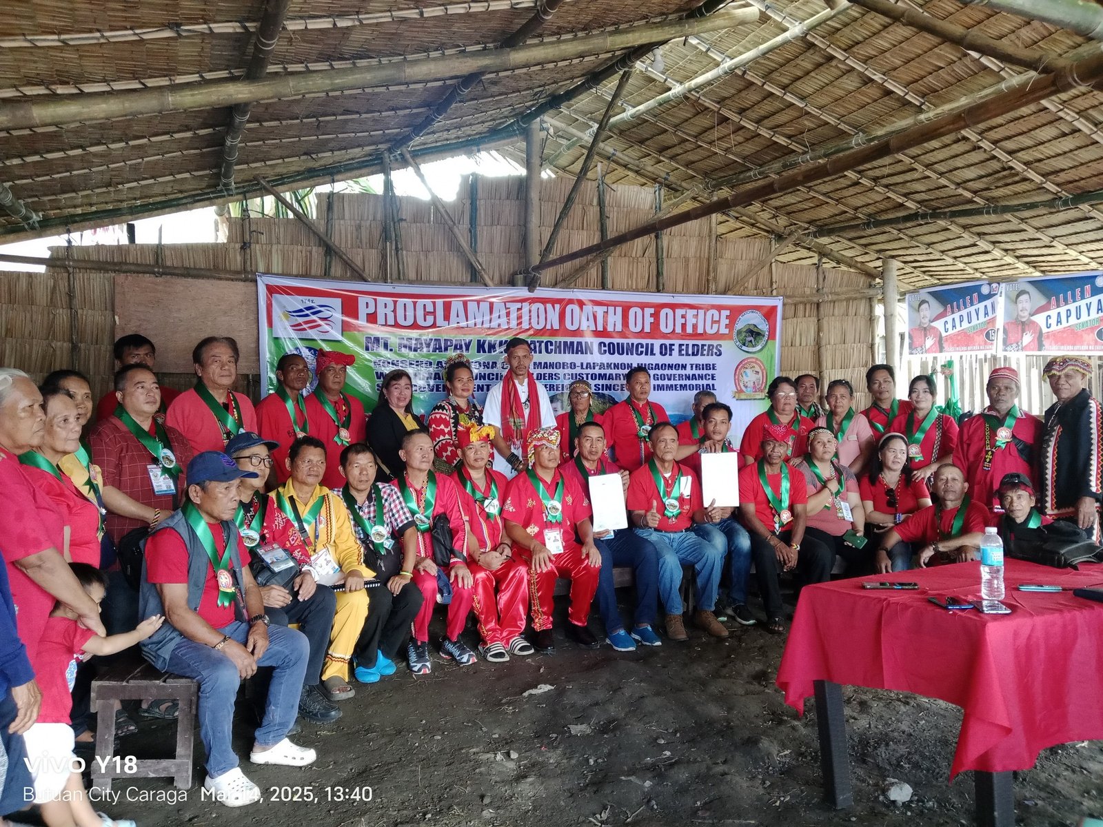 You are currently viewing Successful Proclamation and Oath of Office of Mt. Mayapay KKK Watchman Council of Elders and Konseho Asaytona Clan Manobo Lapaknon Higaonon Tribe Watchman Council of Elders: A Historical Milestone for Customary Self-Governance and Sovereignty Since Time Immemorial